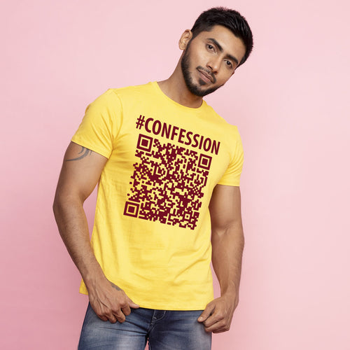 Confession Qr Code Matching Tees For Couples