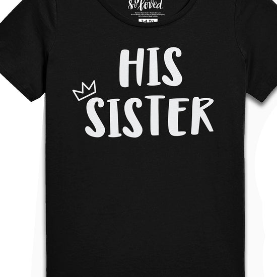 Her Brother-His Sister, Matching Bodysuit And Tee For Brother And Sister