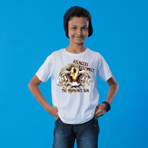 Avengers Assemble Dad/Son, Matching Marvel Tees For Dad And Son