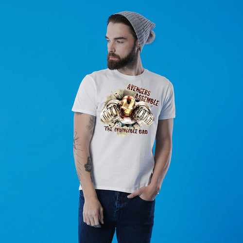 Avengers Assemble Dad/Son, Matching Marvel Tees For Dad And Son