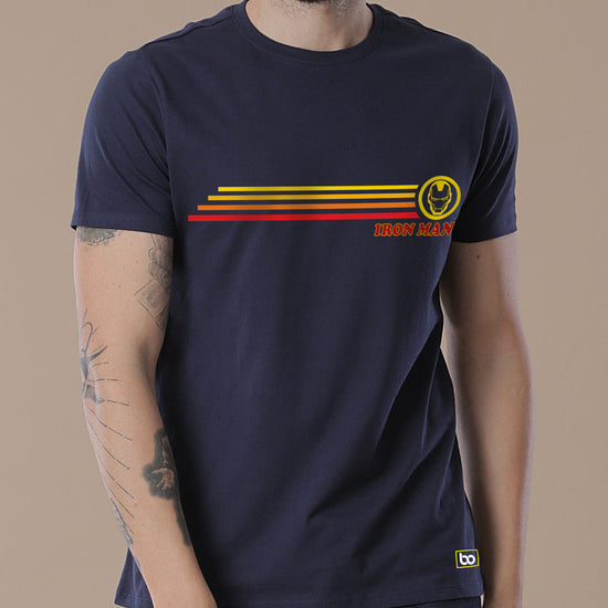 Iron Man Strip, Matching Marvel Tees For Dad And Son