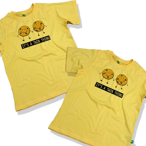 It's A Twin Thing Combo Tee For Twins