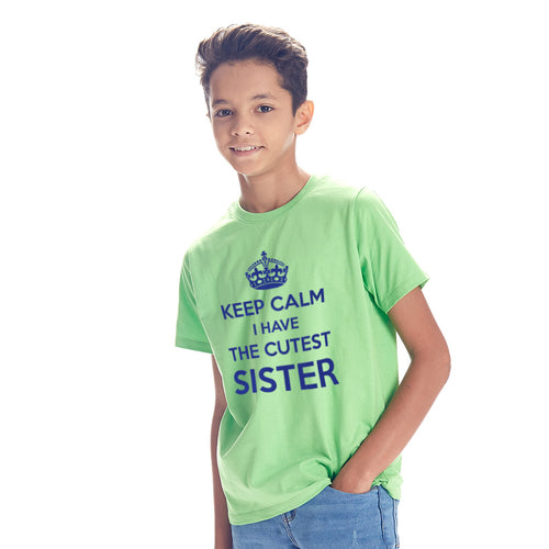 Keep Calm Brother/Sister, Matching Sibling Tees