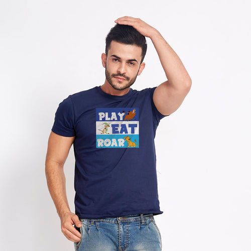 The Lion King: Eat ,Play,Roar, Disney Tees For Dad And Son