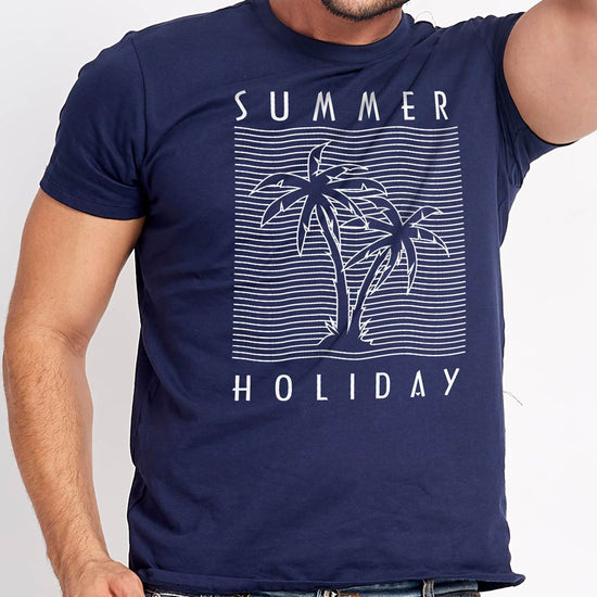 Summer Holiday, Matching Family Travel Tees