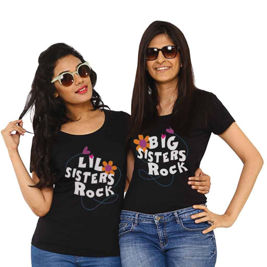 Big/Lil Sisters Rock Tees