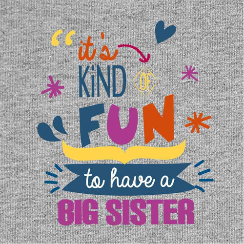 T-Shirt - It's Kind Fun To Have Lil/big Sister Tees