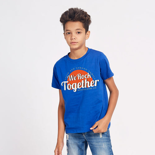 We Rock Together, Matching Family Dad/Mom/Son Tees