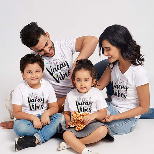 Vacay Vibes Matching Tees For Family