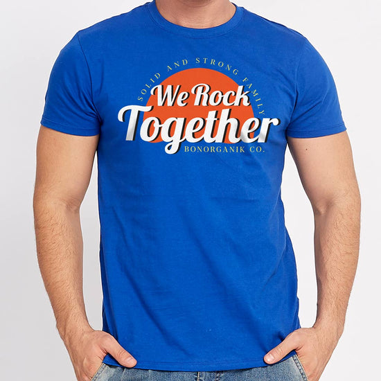 We Rock Together, Matching Dad/Mom/Daughter Family Tees