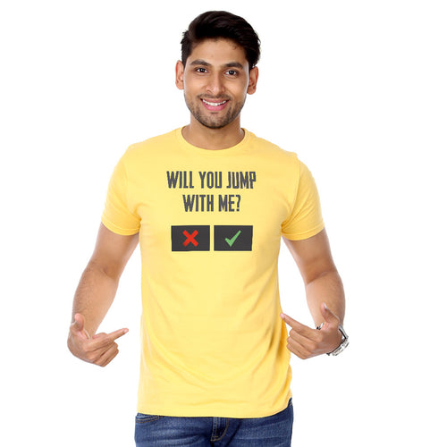 Will You Jump With Me, PUBG Matching Tees For Friends