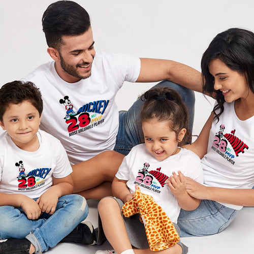 Mickey 28 MVP Matching Tees For Family