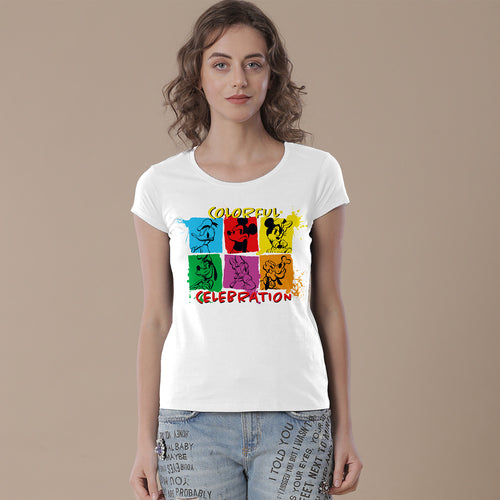 Holi Colorful Celebration Matching Tees For The Family