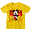 Boys Mickey Yellow Tshirt
