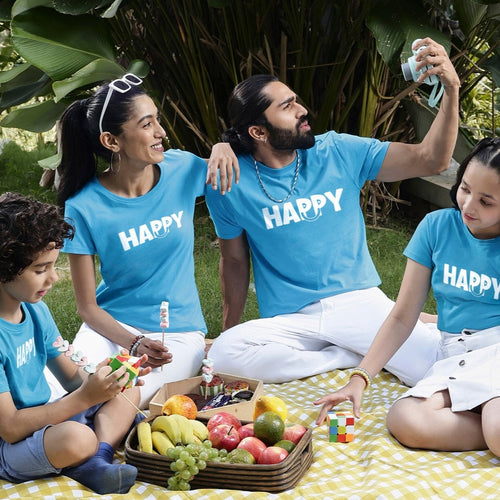 Happy Matching Tees For Family