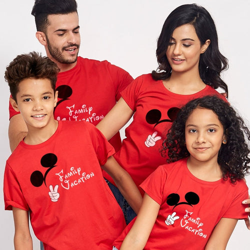 Disney Family Vacation Matching Tees For Family