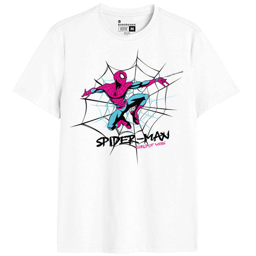 Spiderman Graphic Printed Men Tshirt