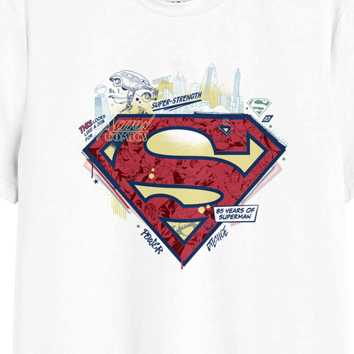 Superman Men Graphic Printed Combo Tees