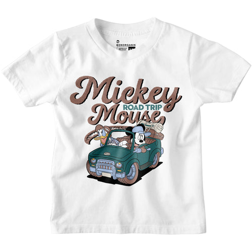 Boys Mickey Mouse White Tshirt