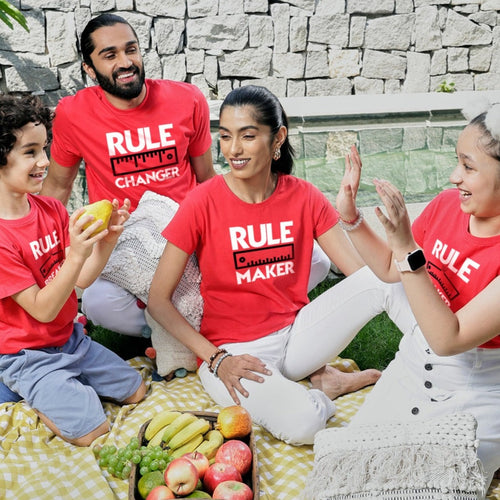 Rule Brakers Matching Tees For Family