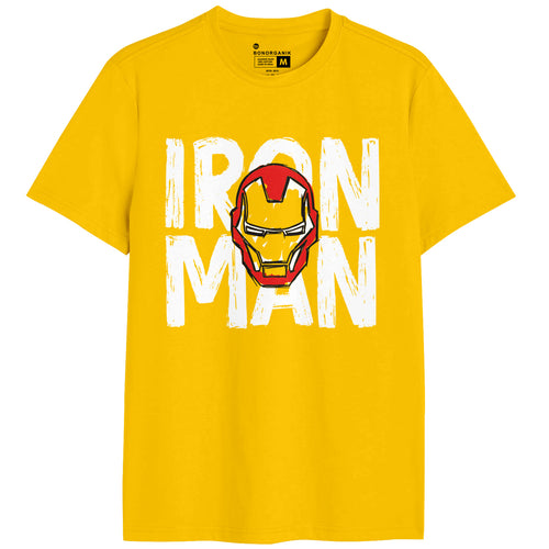 Iron Man Men Graphic Printed Combo Tees