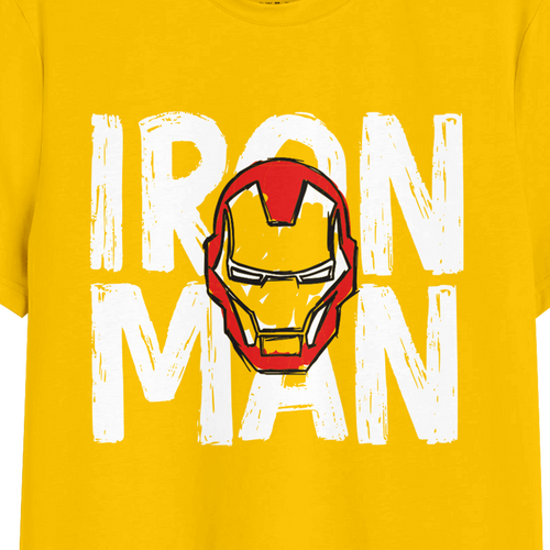 Iron Man Men Graphic Printed Combo Tees