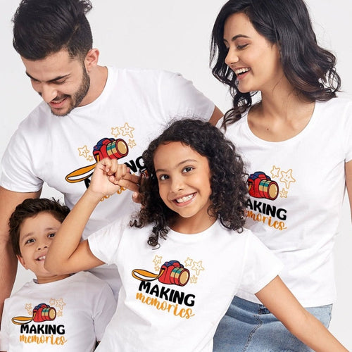 Making Memories Family Matching Tees For Family