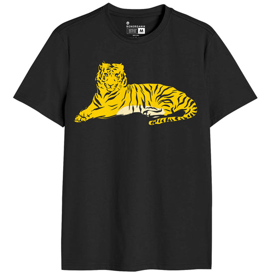 Tiger Graphic Printed Men Tshirt