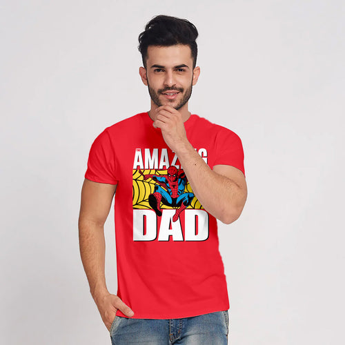 Amazing Dad & Son Matching Spiderman Tees For Dad And Son