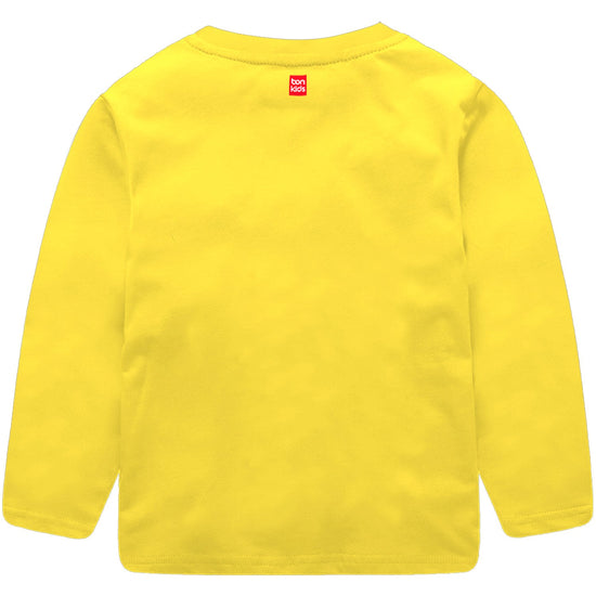 Mickey Yellow Full Sleeve Boys T-SHIRT