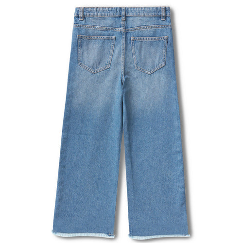Girls FlaredLight Fade Clean Look Jeans