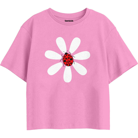 Girls Regular Boxy Tshirt