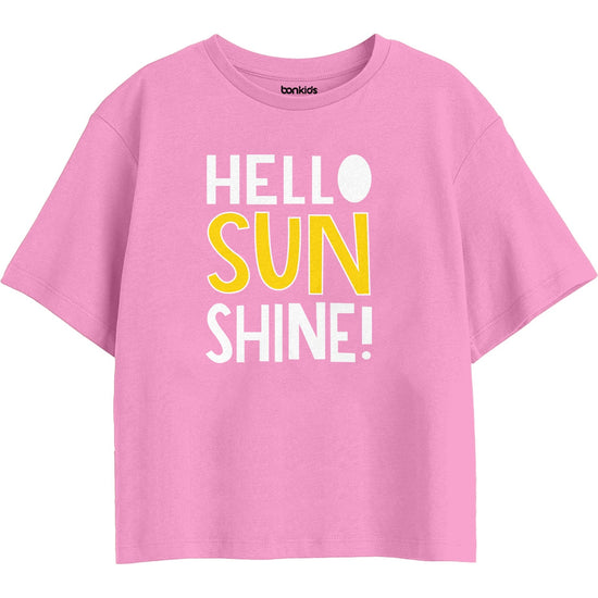 Girls Regular Boxy Tshirt