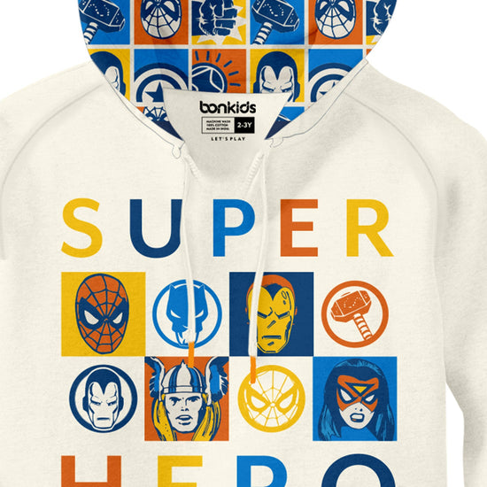 Super Heros Boys Hoodies