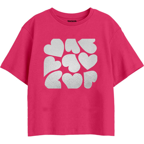 Girls Regular Boxy Tshirt
