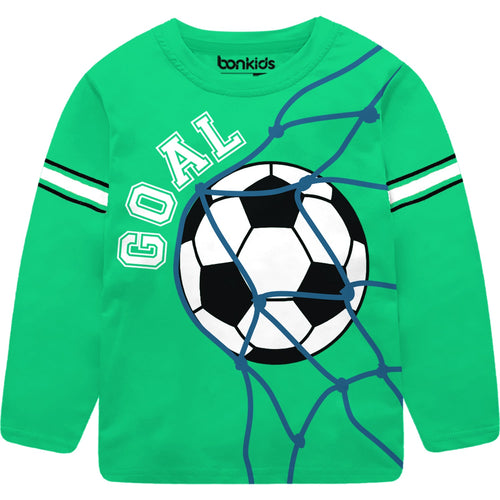 Goal Full Sleeve Boys T-SHIRT
