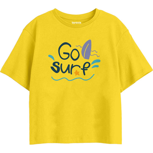 Girls Regular Boxy Tshirt