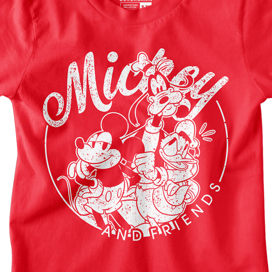 Boys Mickey Mouse Printed Tees