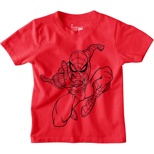 Boys SpiderMan Printed Tees