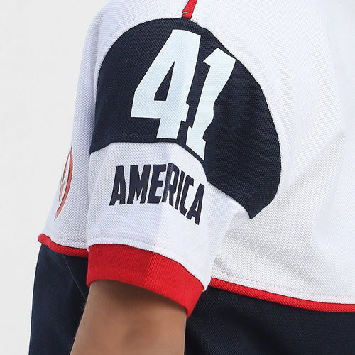 Capt America Boys Polo Tees  | Multi Color