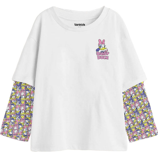 Girls Printed Full Sleeves Tshirt