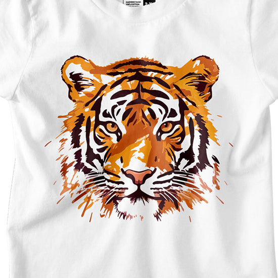 Boys Tiger Face Tees