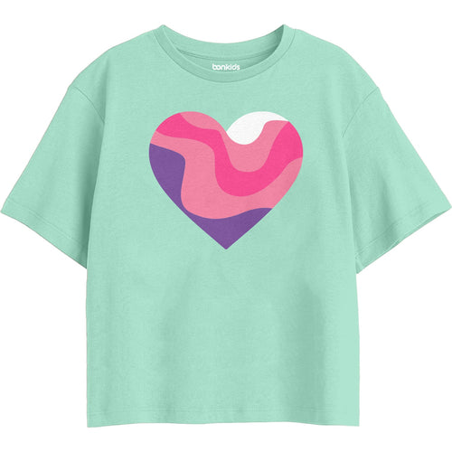 Girls Regular Boxy Tshirt