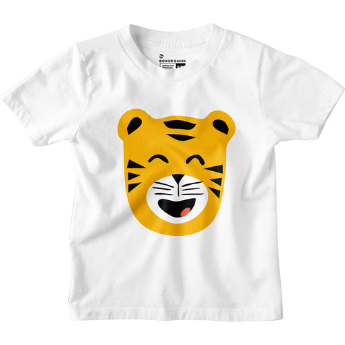 Boys Tiger Face Tees