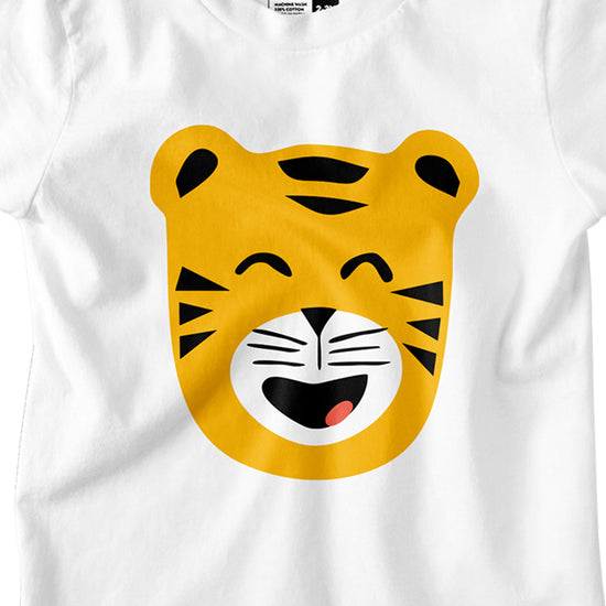 Boys Tiger Face Tees