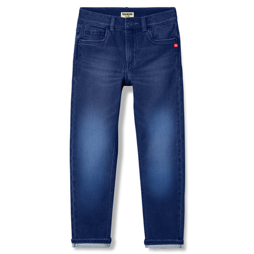 Boys Regular Dark Blue Denim Jeans