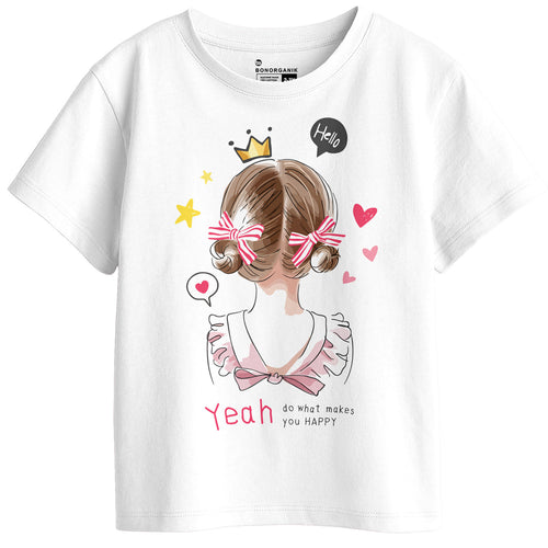 Girls Graphic-Printed-Tees