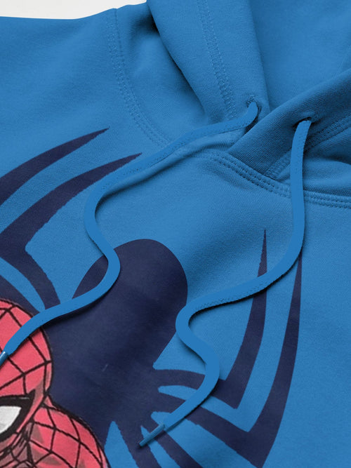 Spiderman Blue Boys Hoodie