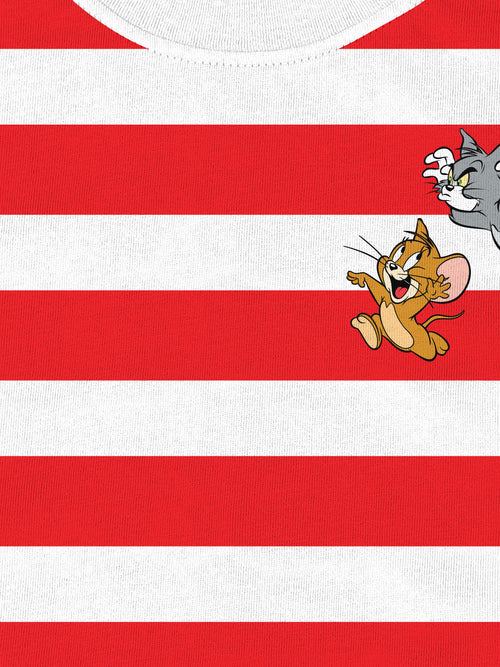 Tom & Jerry Stripes Boys T-SHIRT