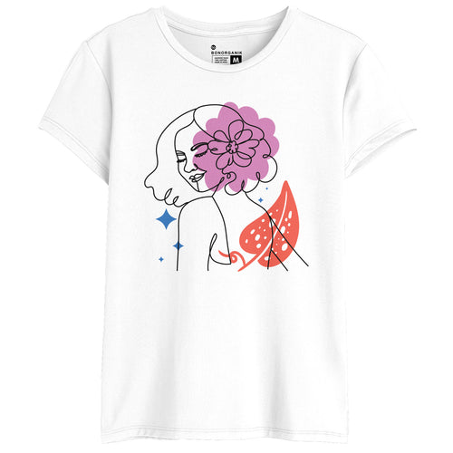 Flower Women Graphic Printed Tees